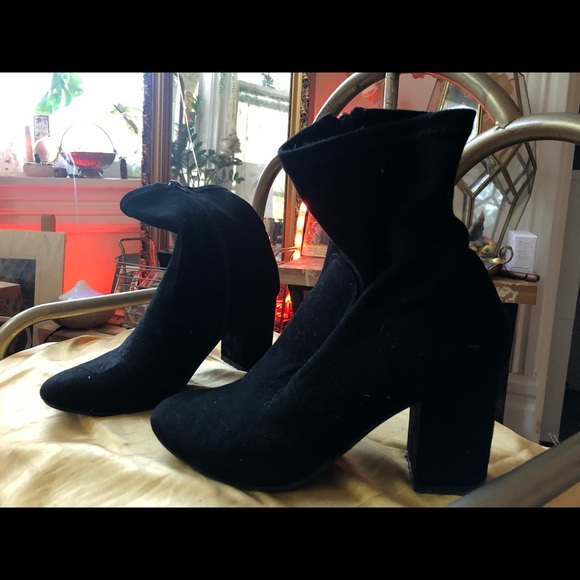 black sock boot heel - Picture 1 of 2
